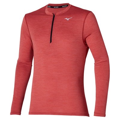 Manga Larga Mizuno Impulse Core Longsleeve Hombre - Rojos - Chile M197COXPHJ